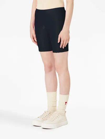 Ami Alexandre Mattiussi Ami Paris Cotton Shorts In Blue