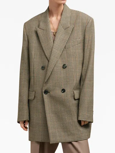 Ami Alexandre Mattiussi Ami Paris Doublebreasted Oversized Jacket
