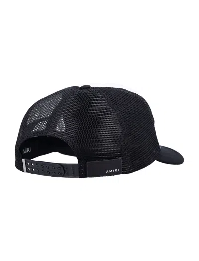 Amiri Hollywood Trucker Hat Mesh Back In Neutral