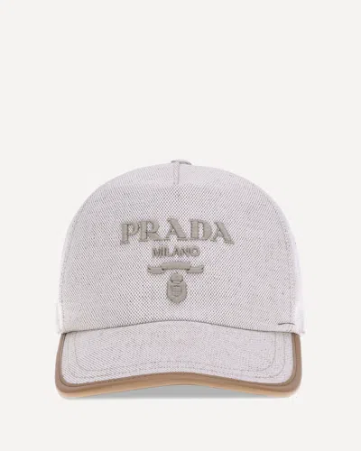 Prada Logoed Baseball Hat