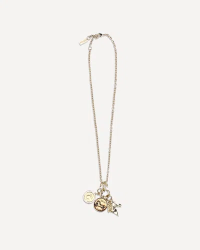 Chloé Necklace With Horse Head Pendant In Gold
