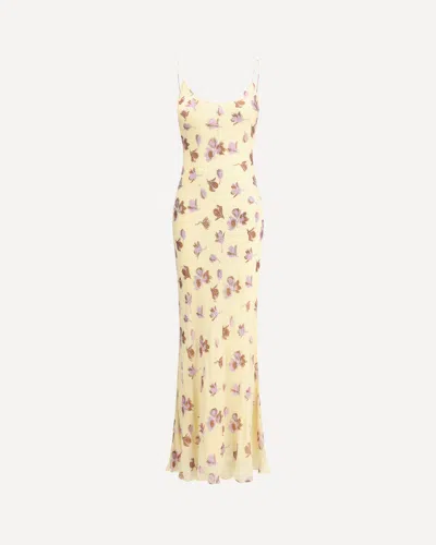 Self-portrait Floral Long Dress