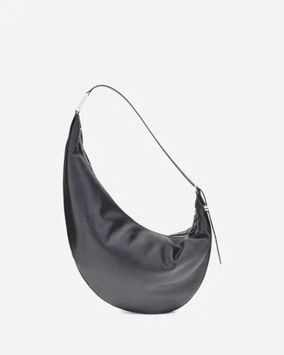 Marni Small Dot Hobo Shoulder Bag In Black