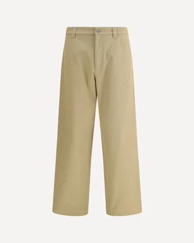 Gucci Wide Leg Cotton Trousers