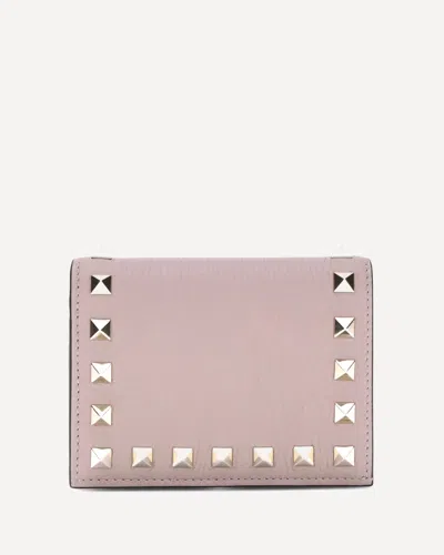 Valentino Rockstud Leather Wallet