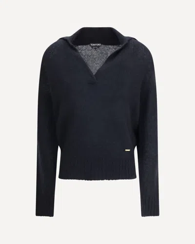 Tom Ford Cashmere Polo Sweater