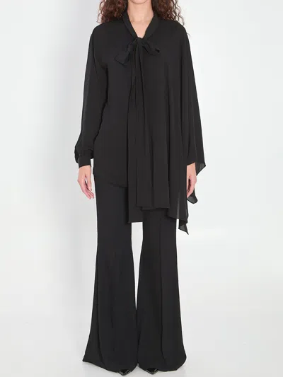 Balenciaga Scarf Blouse