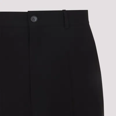 Balenciaga Tailored Wide-leg Pants In Black