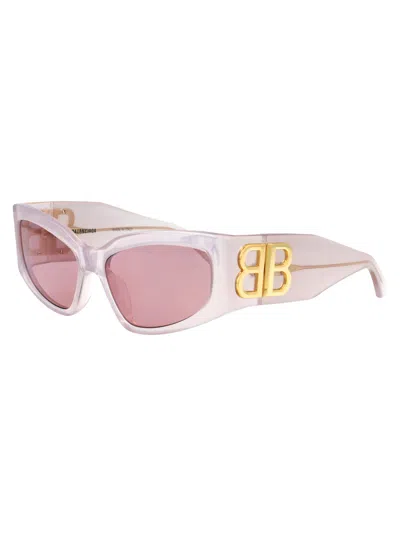 Balenciaga Bb0321s Sunglasses In Pink