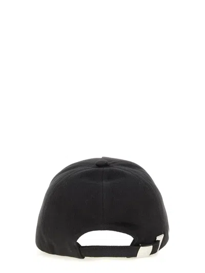 Balmain Men Baseball Hat With Logo Embroidery