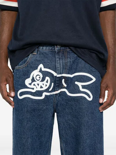 Billionaire Boys Club Running Dog Denim Jeans In Blue