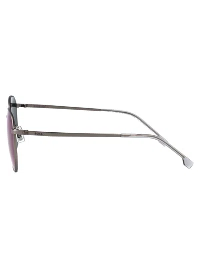 Hugo Boss Boss Mt Ruthen Beta-titanium Sunglasses In Green