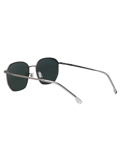 Hugo Boss Boss Mt Ruthen Beta-titanium Sunglasses In Green