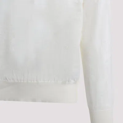 Bottega Veneta Polo In Cashmere Avorio Uomo