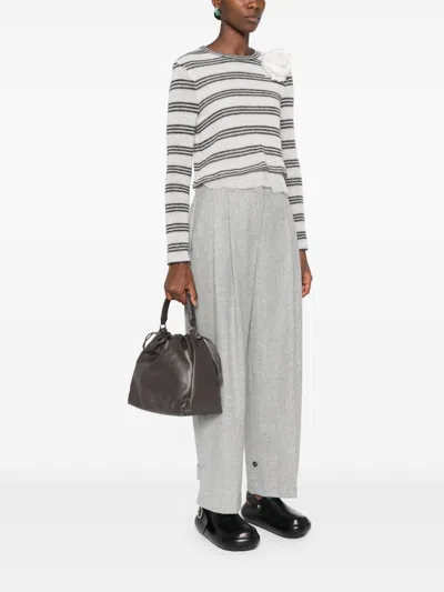 Brunello Cucinelli Bucket Mellow Leather Handbag