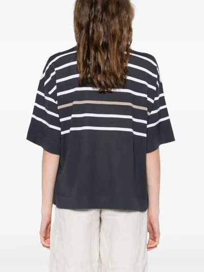 Brunello Cucinelli Maglia A Righe