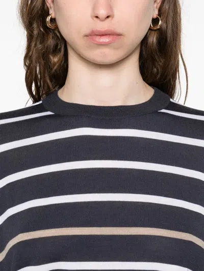 Brunello Cucinelli Maglia A Righe