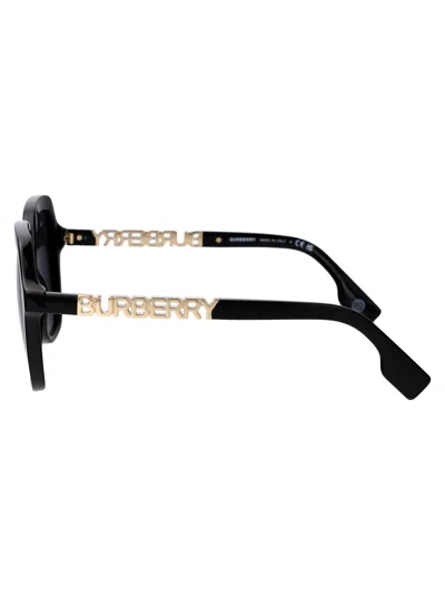 Burberry Womens Black Be4389 Joni Square-frame Acetate Sunglasses In Black