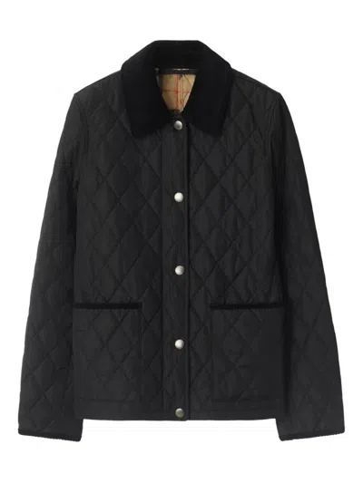 Burberry Check Lining Quilted Nylon Dorset Jacket
