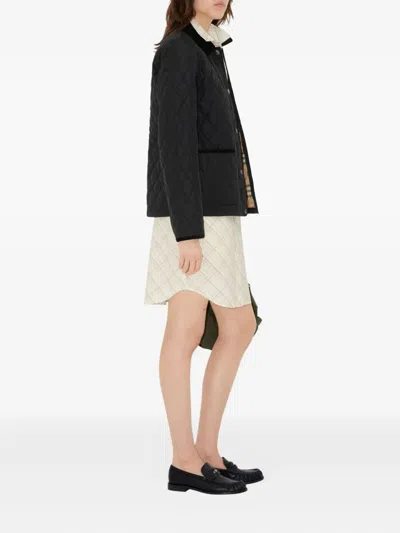 Burberry Check Lining Quilted Nylon Dorset Jacket