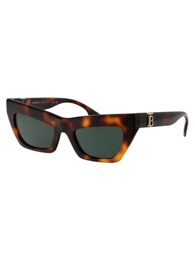Burberry Womens Brown Be4405 Cat-eye-frame Acetate Sunglasses In Brown