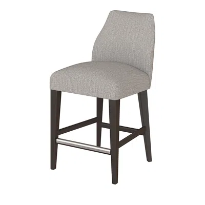Baker Furniture Kipton Counter Stool, Chocolate Mink Finish