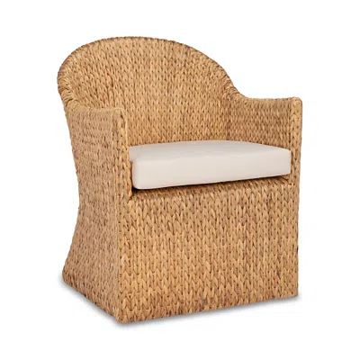 Safavieh Solomon Water Hyacinth Chair In Brown