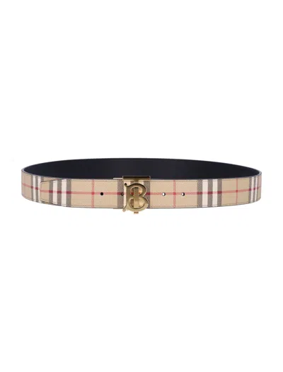 Burberry Thin Reversible Tb Belt