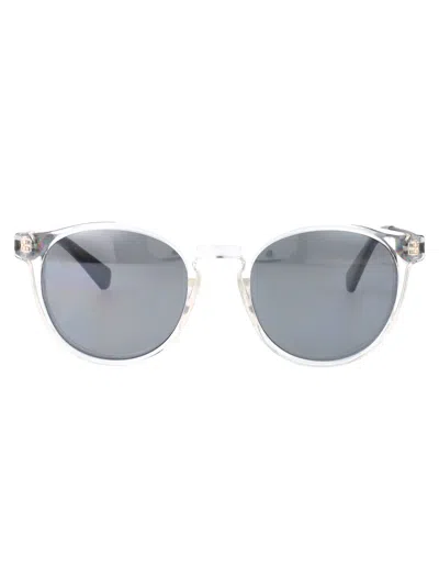 Calvin Klein Jeans Est.1978 Calvin Klein Jeans Crystal Clear Acetate Sunglasses In Neutral