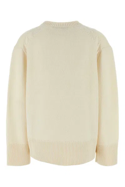 Camilla And Marc Ivory Wool Blend Ash Oversize Sweater