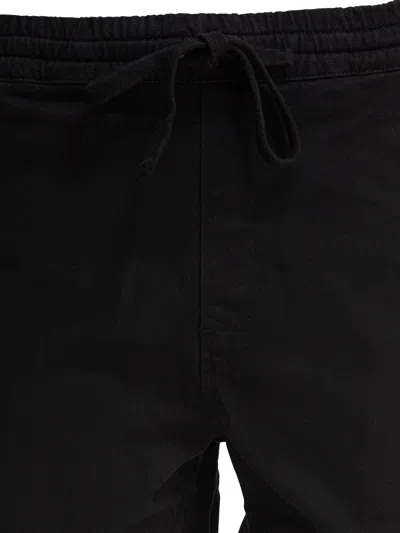 Carhartt Wip Cotton Black Shorts In Black