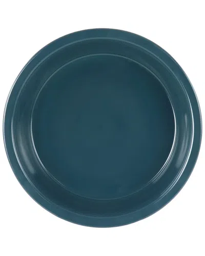 Laurie Gates 10in Wax Relief Stoneware Tierra Pie Dish