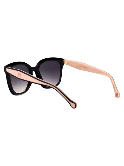 Carolina Herrera Blackpink Acetate Sunglasses In Black