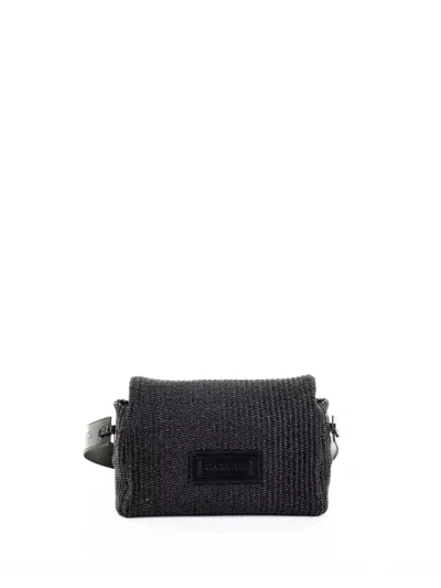 Casadei Riviera Woven Fabric Shoulder Bag