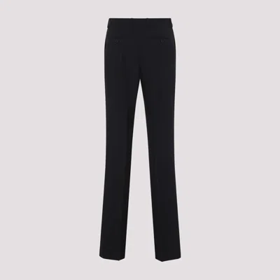 Celine Straight Casual Pants In Black