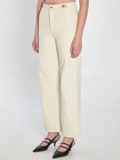Celine Triomphe Cotton Trousers