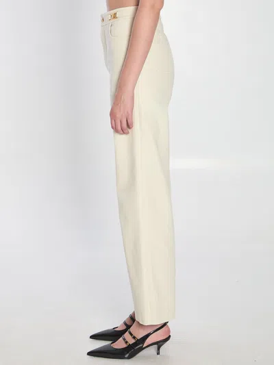 Celine Triomphe Cotton Trousers