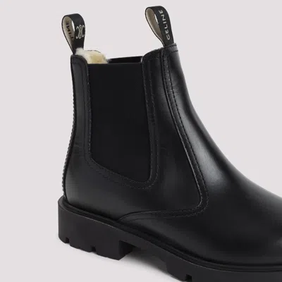 Celine Shearling 35 Chelsea Boots