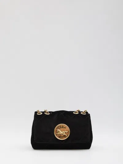 Chloé Heritage Bag In Black