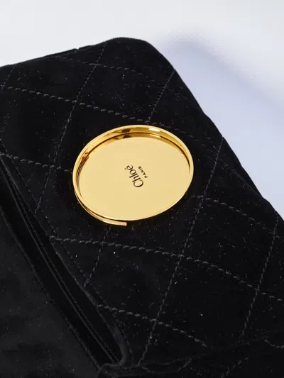 Chloé Heritage Bag In Black