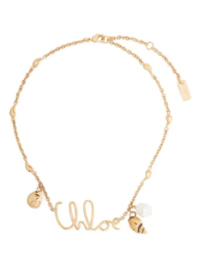 Chloé The Shells Necklace Accessories In Multi