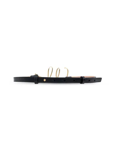 Chloé Iconic Leather Belt Gold-tone Hardware