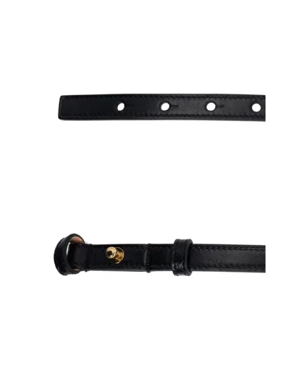 Chloé Iconic Leather Belt Gold-tone Hardware