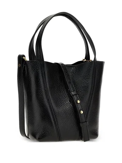 Chloé Small Spin Tote In Grained Leather Bags
