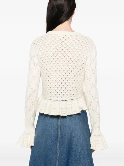 Chloé Wool And Silk Cardigan