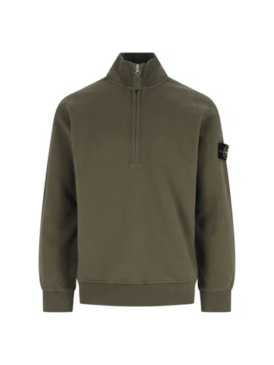 Stone Island Half Zip Sweatshirt