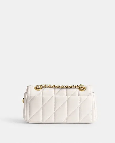 Coach Quilted Tabby Shoulder Bag 20 With Chain