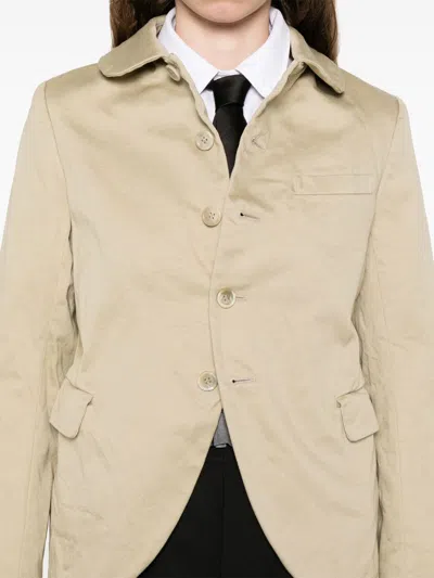 Comme Des Garçons Single-breasted Jacket In Neutral