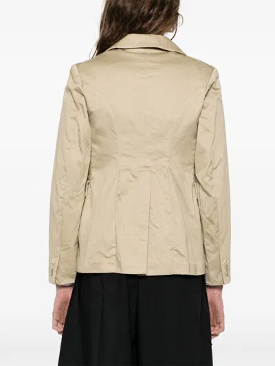 Comme Des Garçons Single-breasted Jacket In Neutral