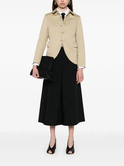 Comme Des Garçons Single-breasted Jacket In Neutral